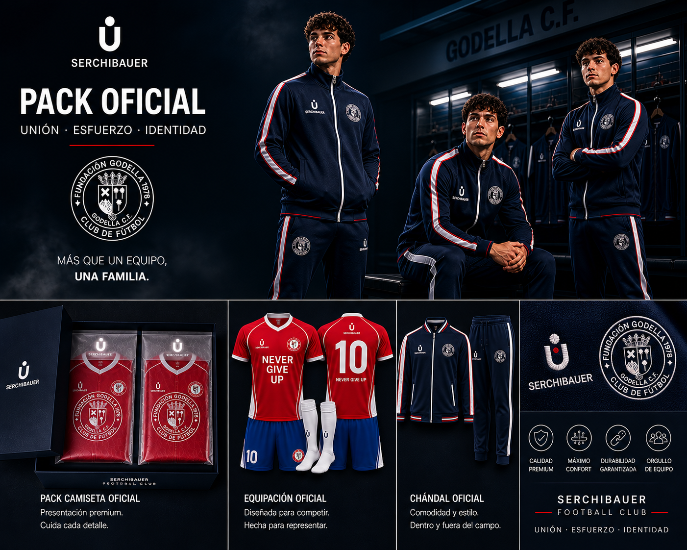 Pack Oficial Godella CF